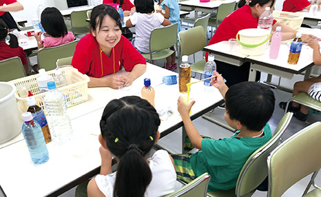 わくわく子ども大学in郡山女子短大