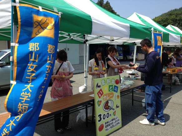 100食を超えるカレーが完売! 100食を超えるカレーが完売!
