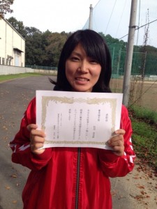 優秀選手賞を受賞 優秀選手賞を受賞