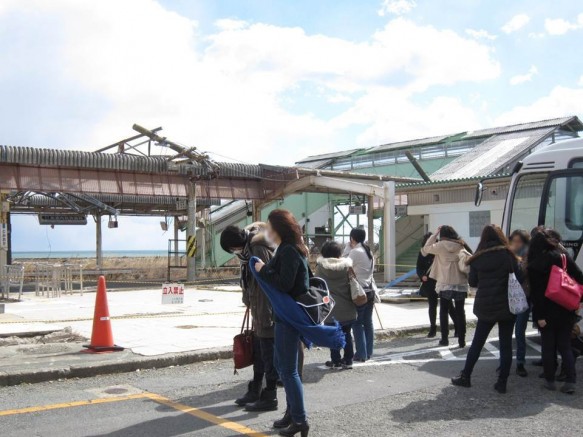 いわき地区震災被災地視察研修 福祉情報専攻