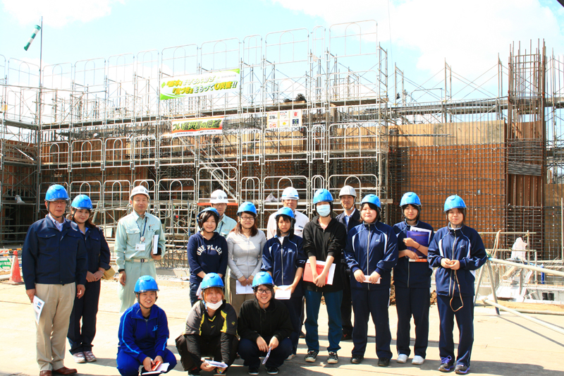 郡山の新たな憩いの場となる郡山中央公民館を見学