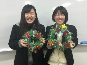 生活と環境Ⅰ（クリスマスリース）
