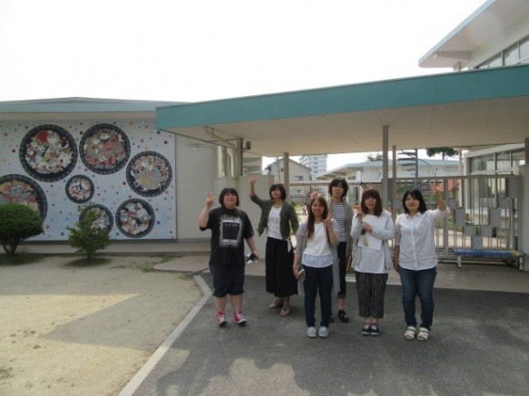 見学終了~!魅力的な幼稚園を設計します♪