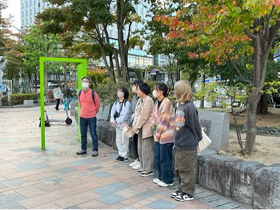 ⑪　参加者にお礼のあいさつをしてイベントは無事終了しました！